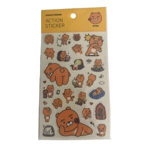 Kakao‎ Friends RYAN Action Sticker Decorative Fun 30 Stickers